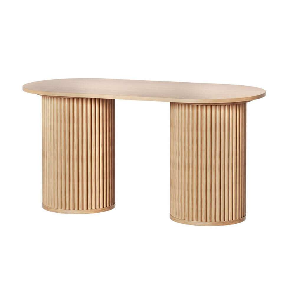 Samuel Pine Coffee Table Oval 100CM