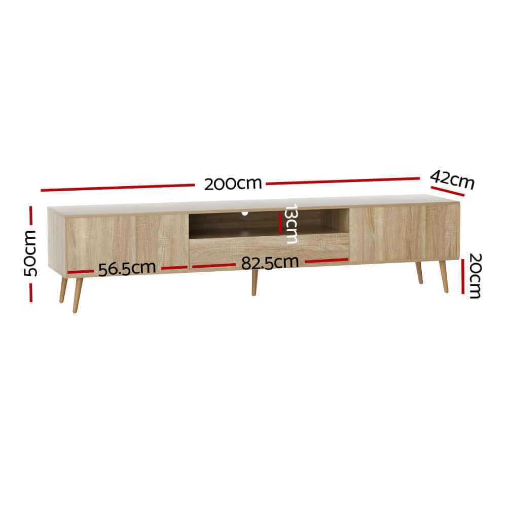 Alex 200CM TV Unit Cabinet