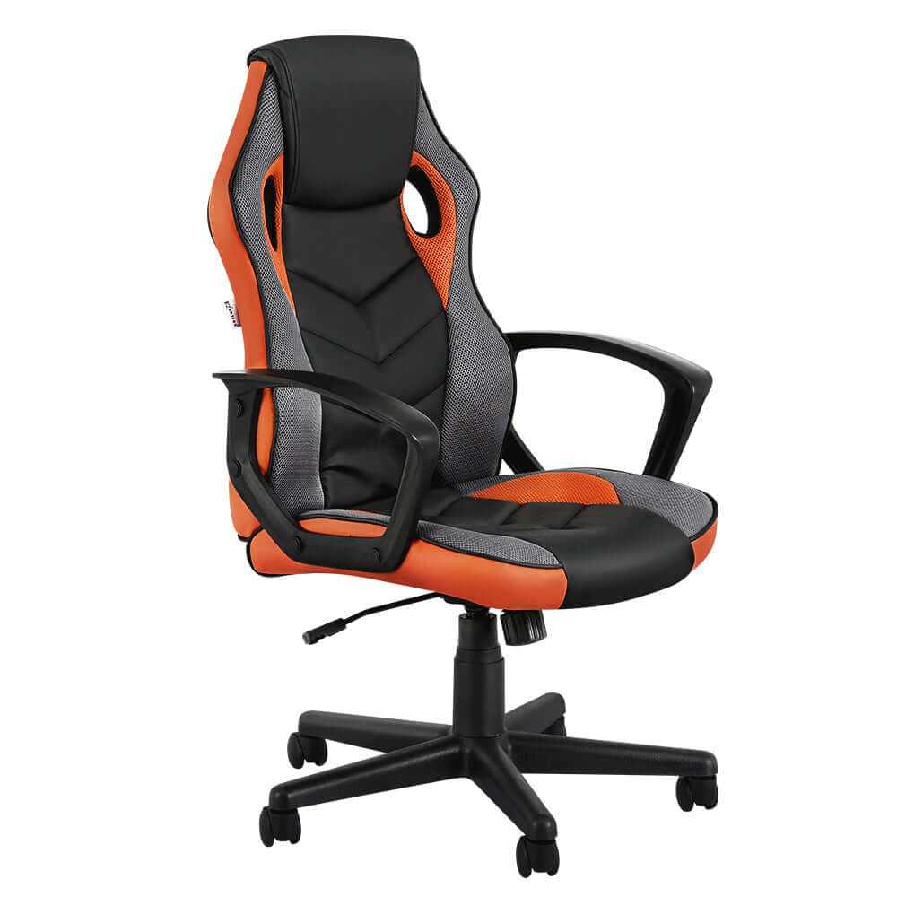 High Back Computer Chair - Orange