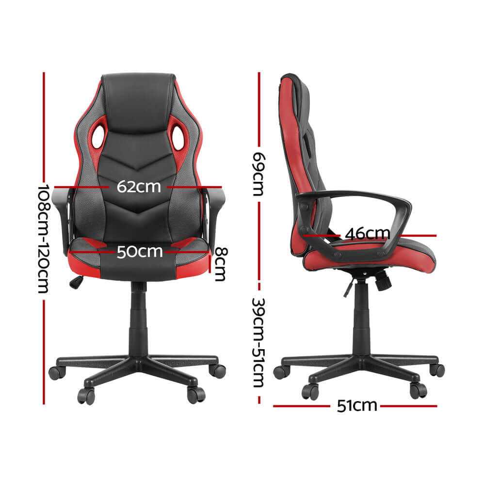 Jay Office Computer Gaming Chair Red