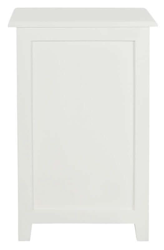 Tasmania 1 Drawer Nightstand White