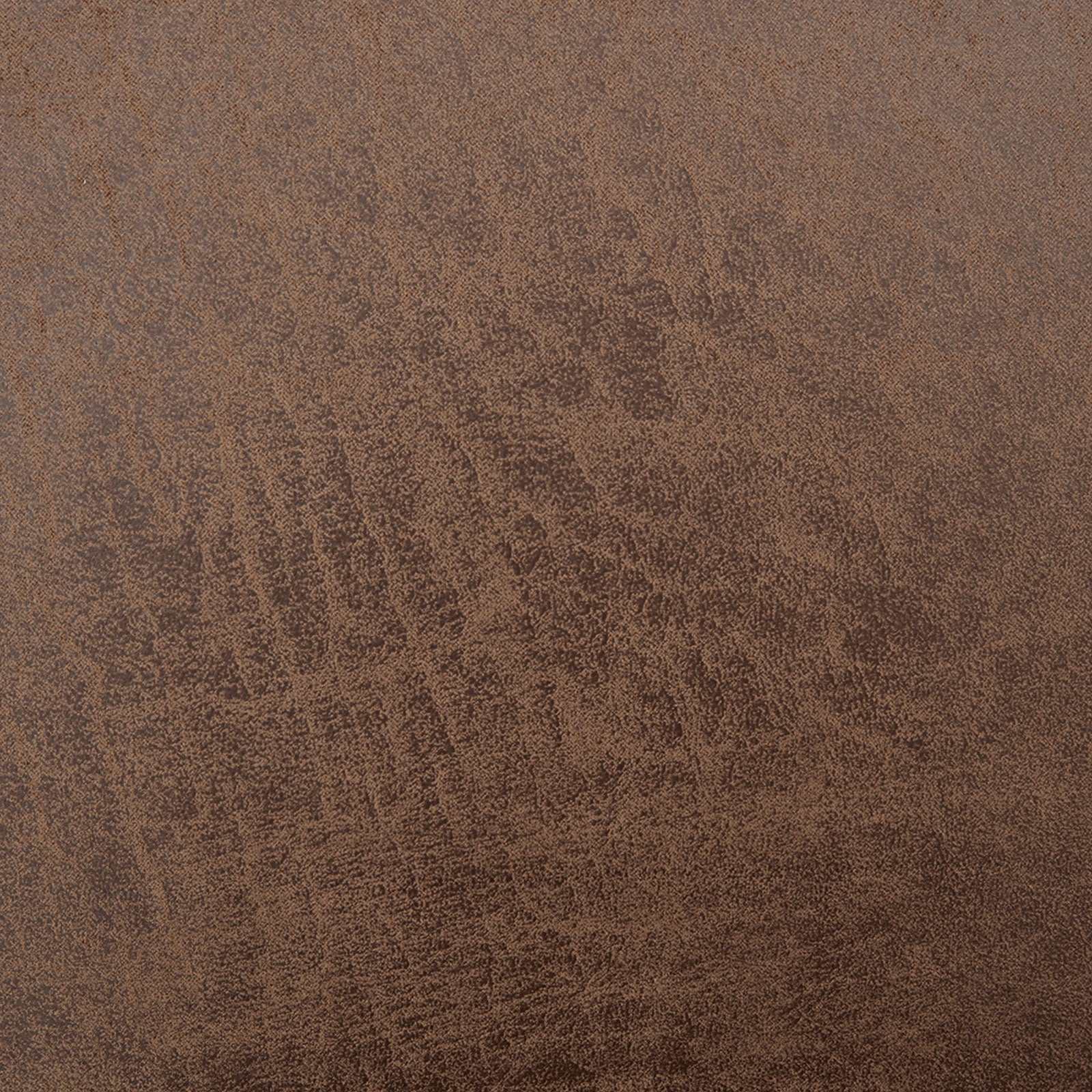 Sarantino Distressed Fabric Sofa Bed Couch Lounge - Brown