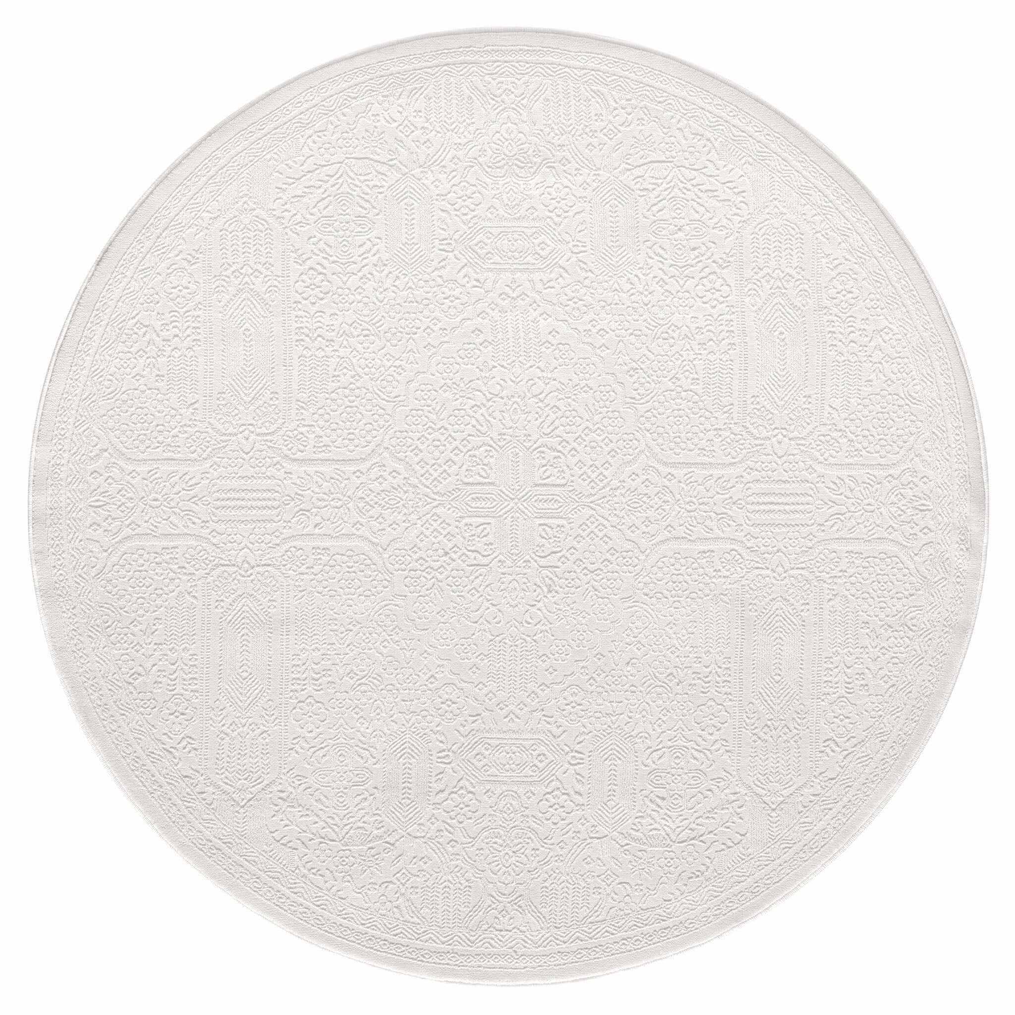 Grande Jacquard Ivory Rug - 240x330