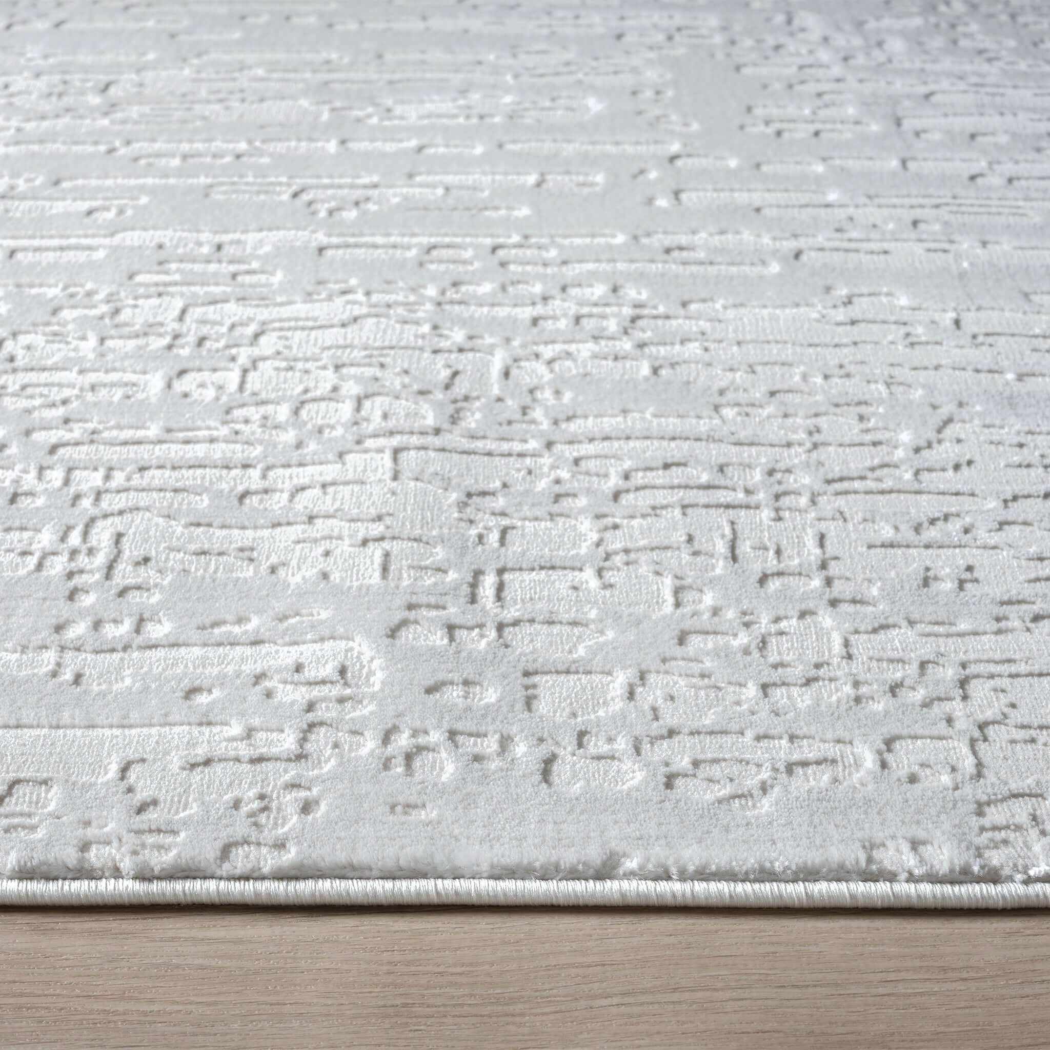 Grande Jacquard Durable Rug - Pearl - 240x330
