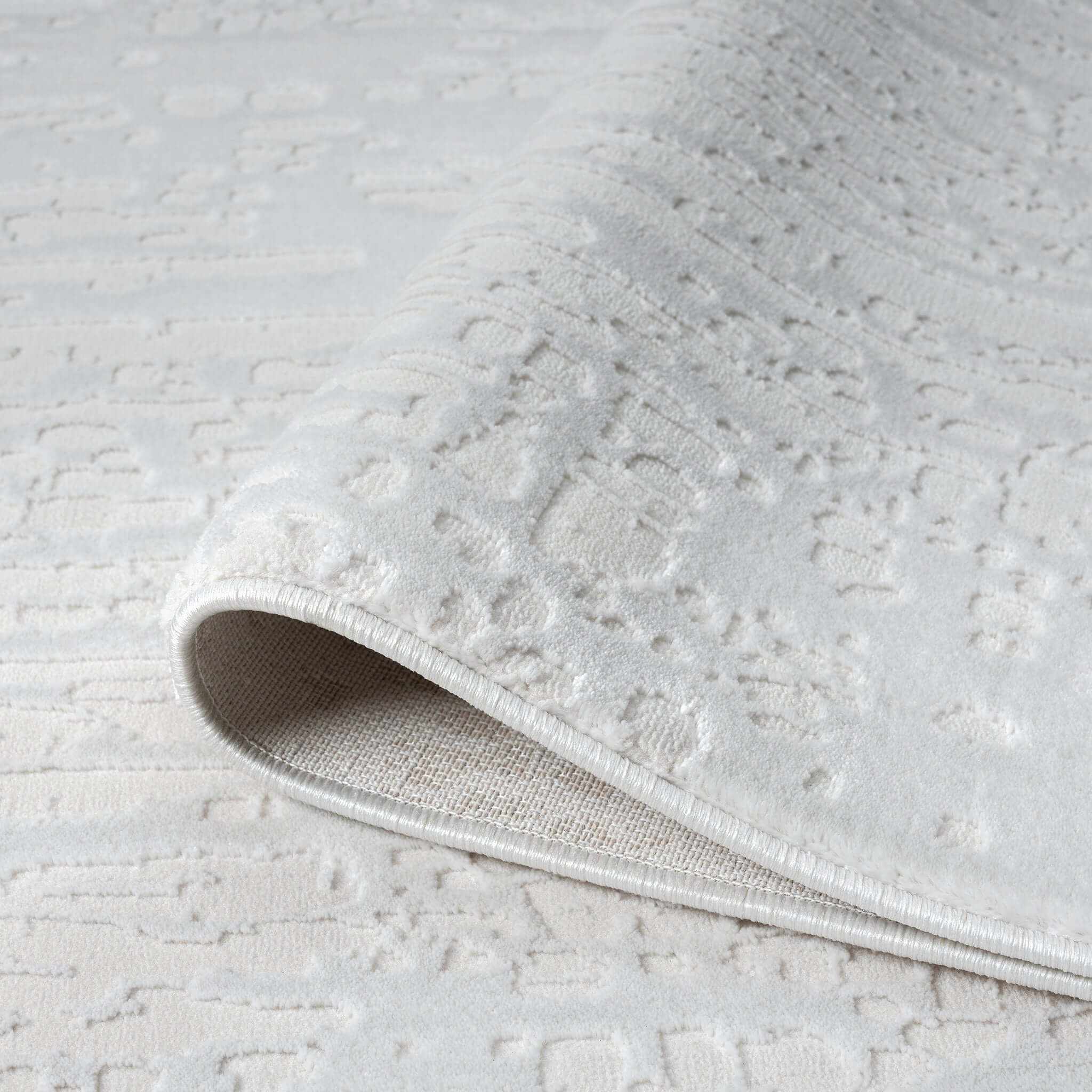 Grande Jacquard Durable Rug - Pearl - 240x330