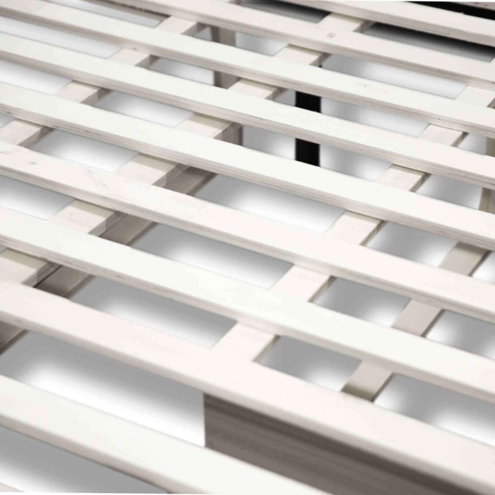 Honeydew King Bed Frame With Drawer - Beige