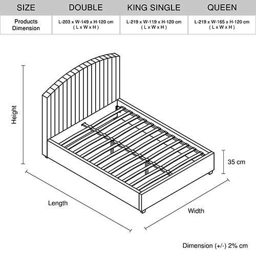 Camelia Pink Queen Bed Frame Velvet Upholstery High Headboard