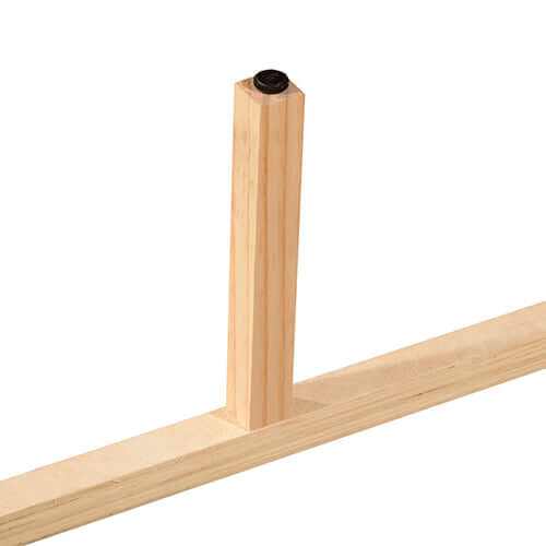 Megan Fabric King Bed Frame With Storage Drawers in Light Grey