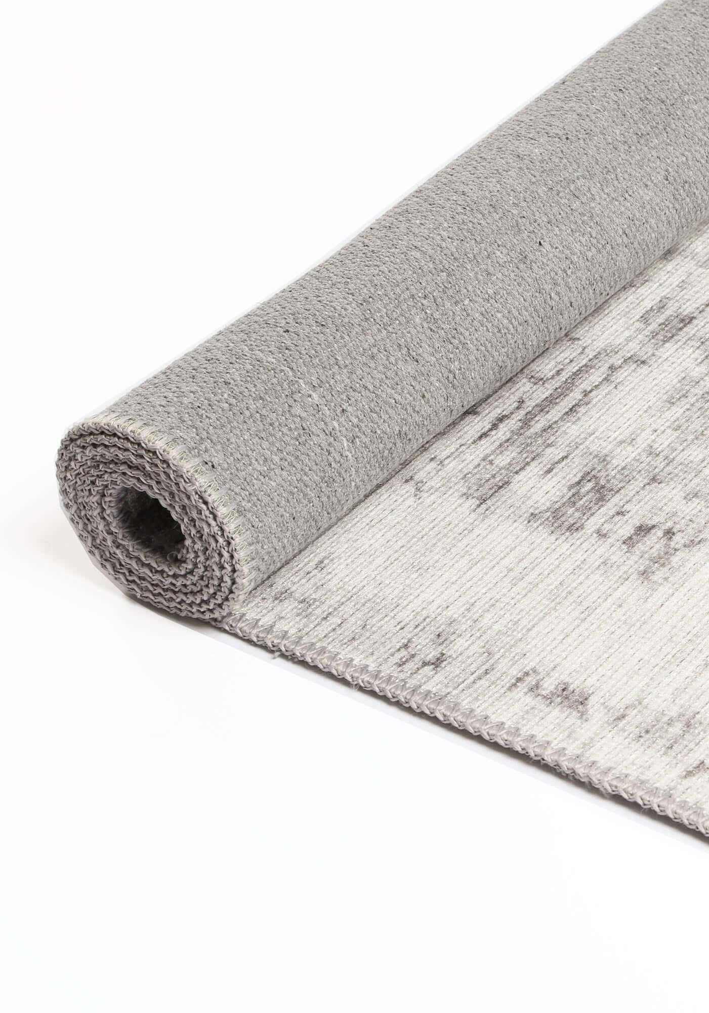 Vintage Crown Alfred Ivory Distressed Easy Clean Rug 280X380