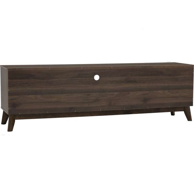 Hirado Walnut Entertainment TV Unit Cabinet - Cocoa