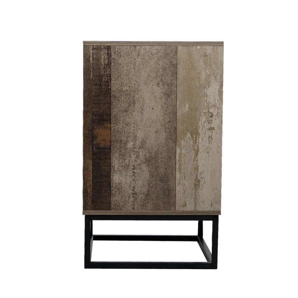 BADAN Modern Bedside Table 2 Drawers