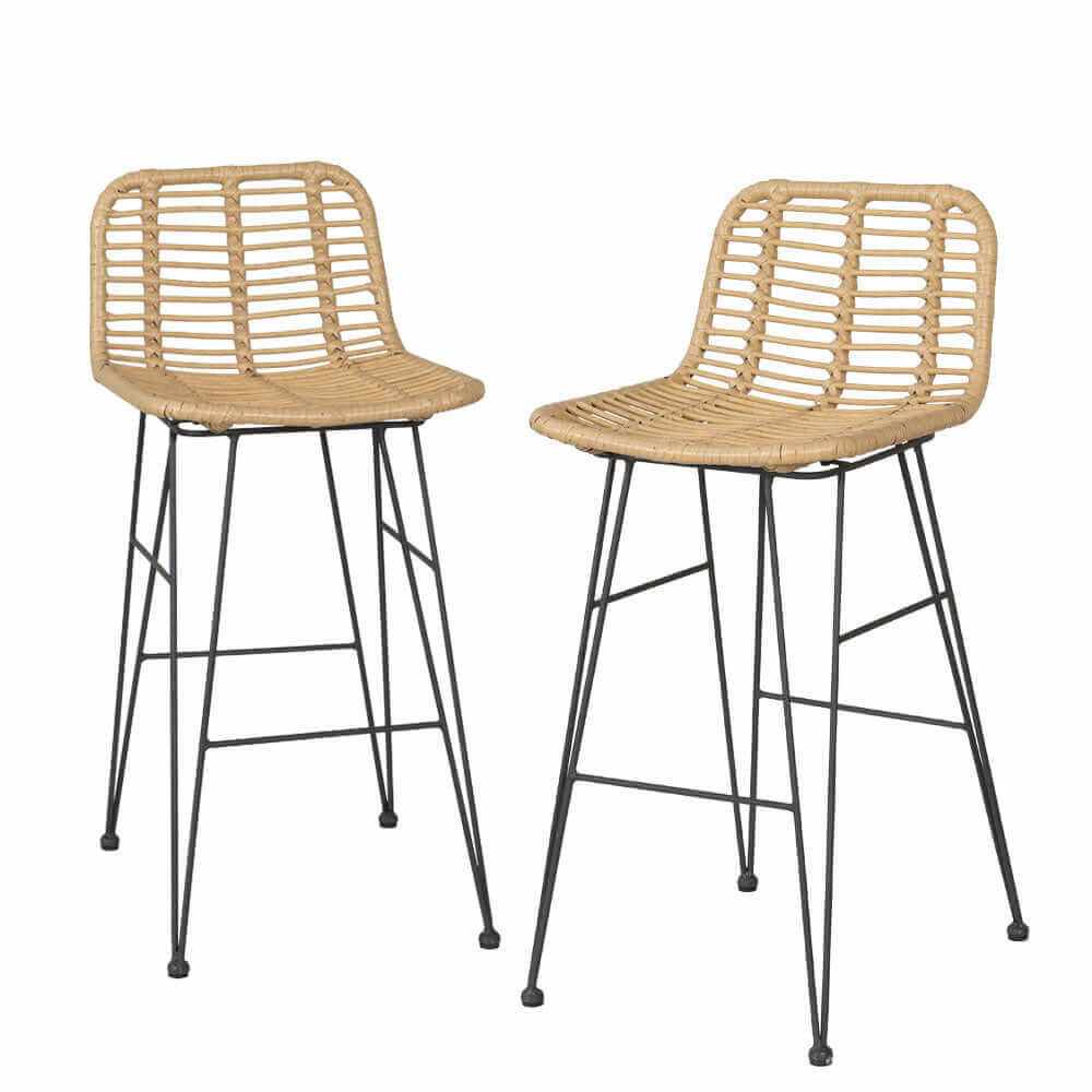 Gardeon 2 Piece Outdoor Bar Stools