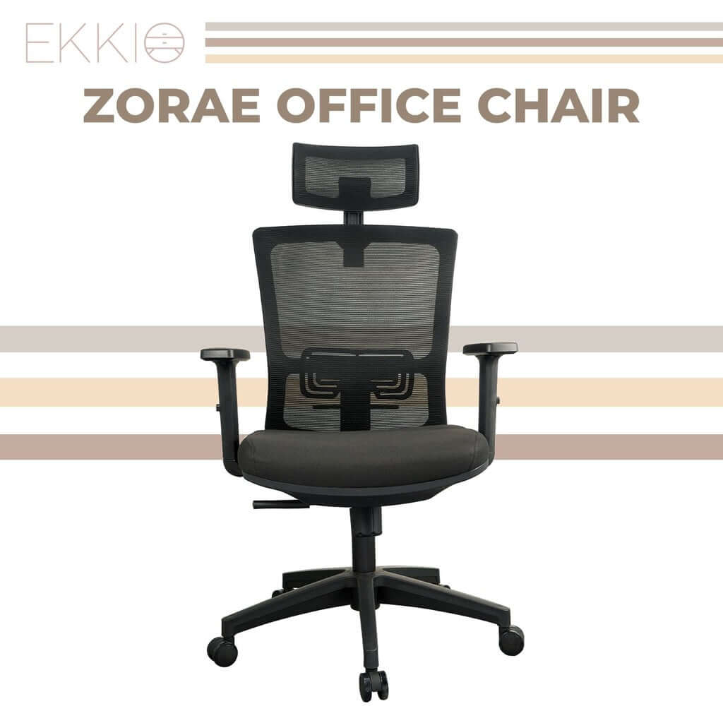 EKKIO Zorae - Office Chair Black