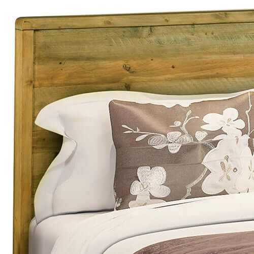 Woodstule Solid Wood King Bed - Light Brown