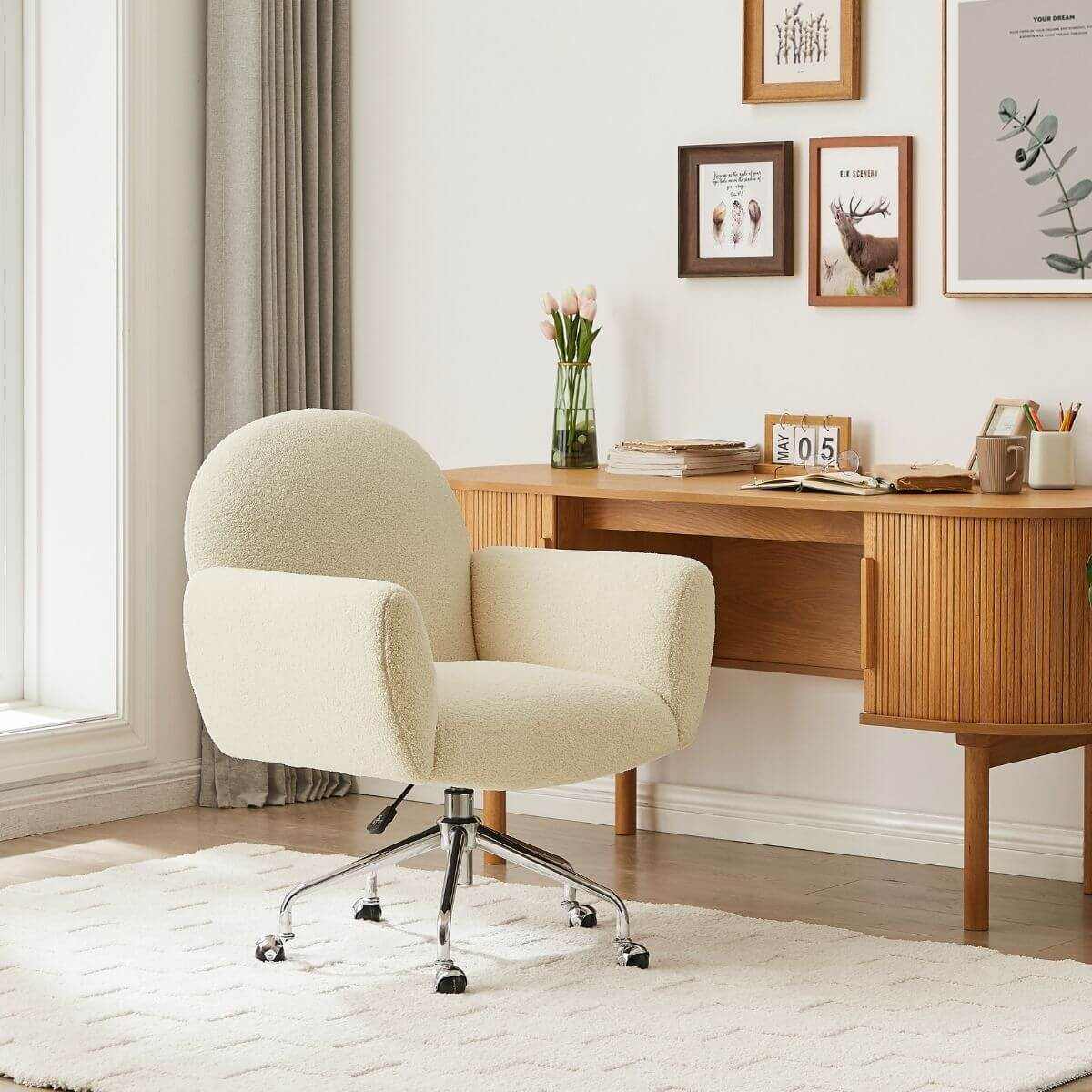 Lacey Fabric Office Chair