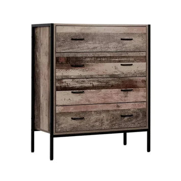 BARNLY Rustic Chest of Drawers