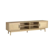 Rattan Media Console 180cm