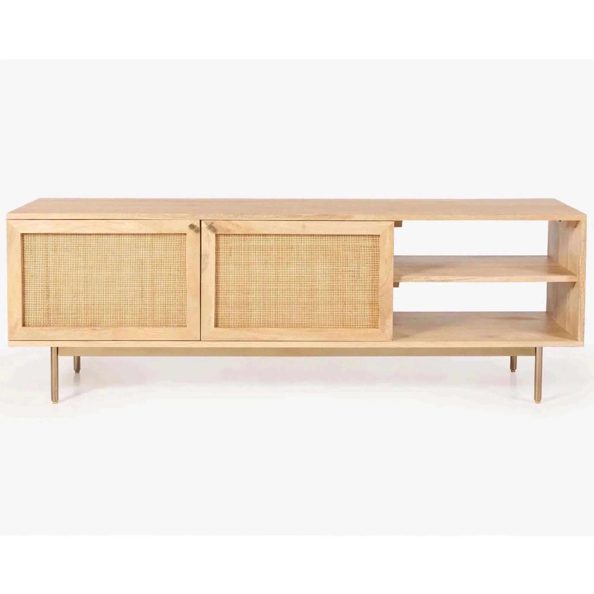 Martina Rattan Entertainment Center - 147cm