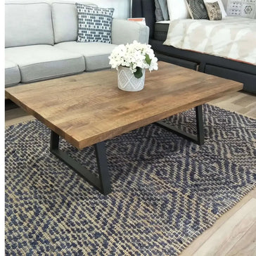 Solid Mango Wood Coffee Table: A Stylish and Durable Choice-Upinteriors