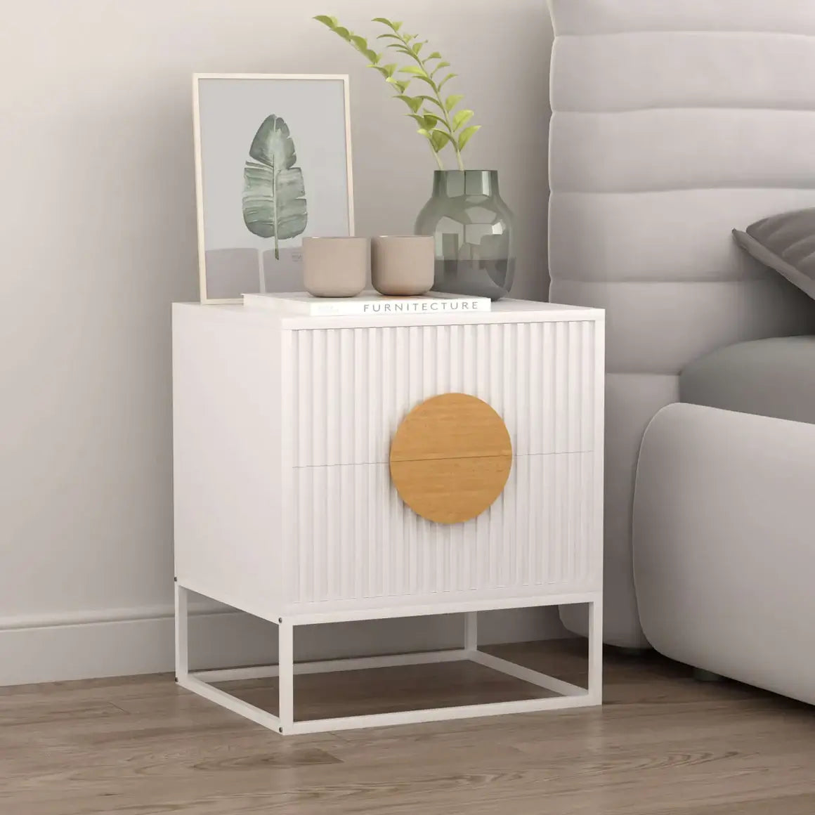 Top Choice White Bedside Tables for Every Bedroom Style-Upinteriors