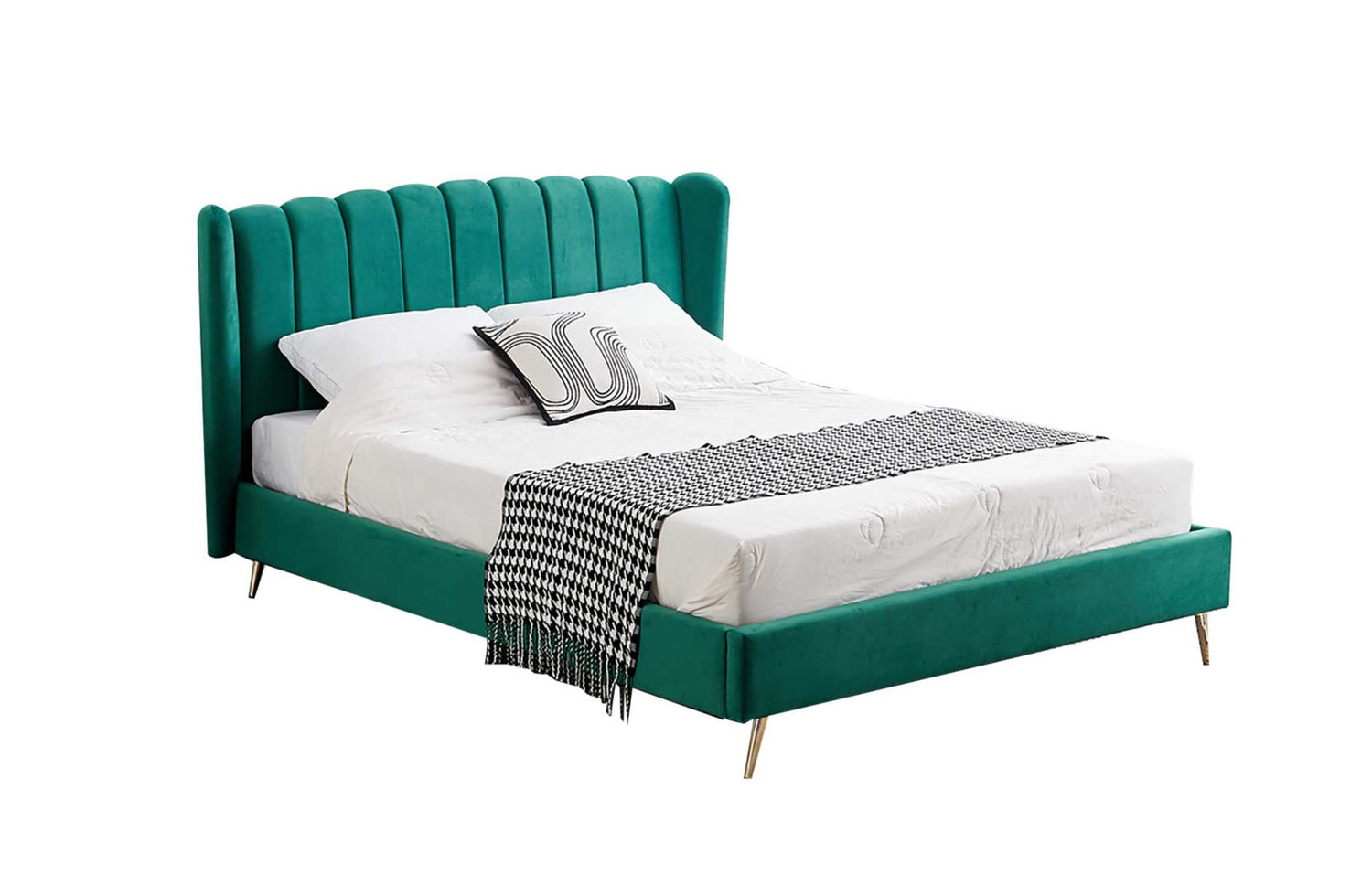 The Best Green Velvet Bed Designs for a Luxurious Bedroom Makeover