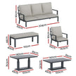 5 Piece Outdoor Furniture Setting 