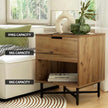 Storage Nightstand 