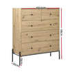 5 drawer chest of drawers