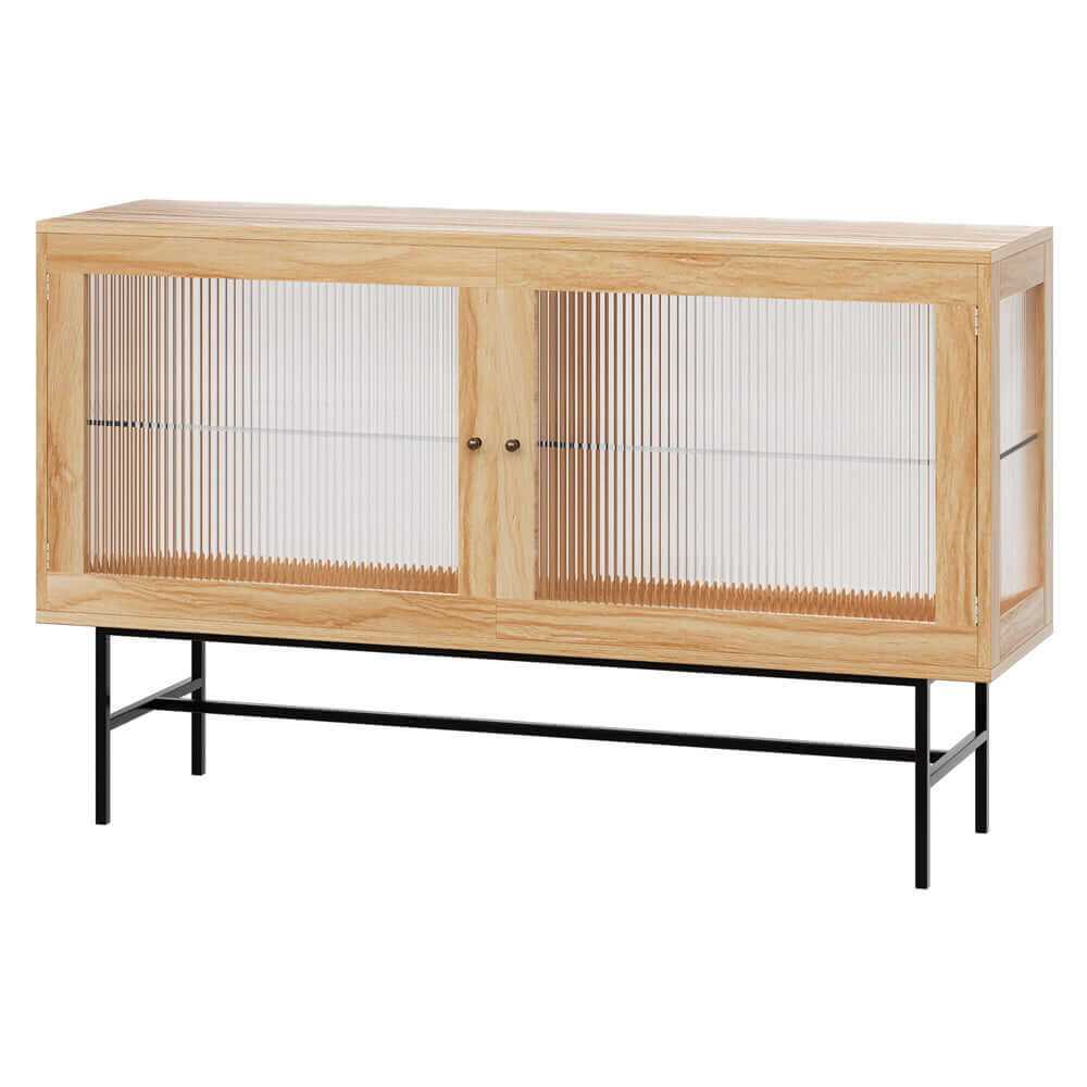 Millie Double Doors Oak Buffet Sideboard