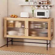 Millie Double Doors Oak Buffet Sideboard