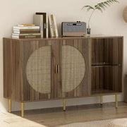 ANYA Mid Century Buffet Cabinet 2 Doors
