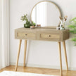 dressing table with mirror