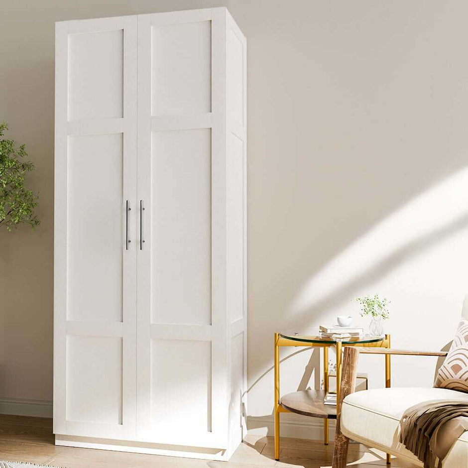 2 Door Cupboard white 