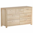 7 drawer pine chest of drawers