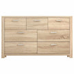 7 drawer pine chest of drawers