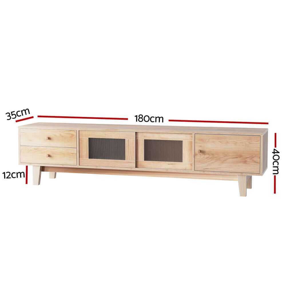 Artiss TV Cabinet Entertainment Unit 180CM