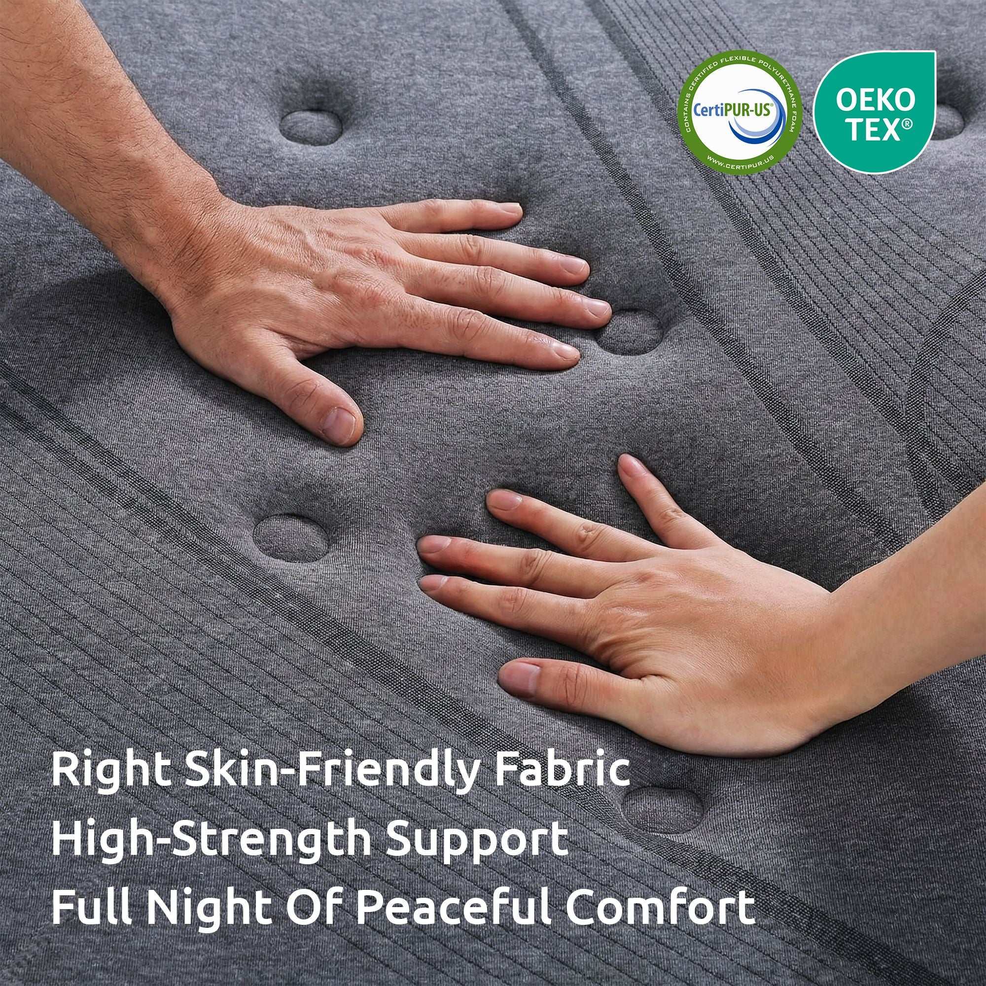 Levitex king Mattress 33 cm 7-Zone Pocket Spring 8.0 Extra Firm with Dual-Row Edge Support & Breathable Knit Cover