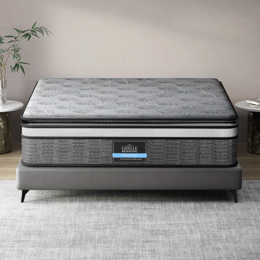 Giselle Bedding 34cm Mattress Double Layer Pocket Spring King