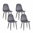 velvet dining chairs set of 4