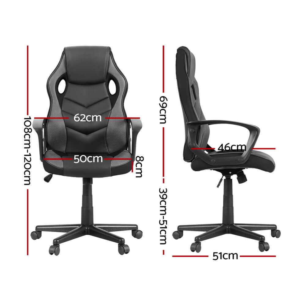 Artiss Gaming Office Computer Chair - Grey