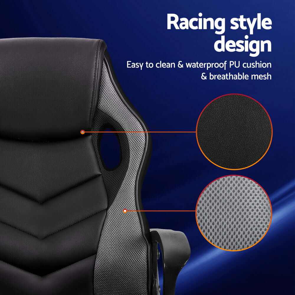 Artiss Gaming Office Computer Chair - Grey