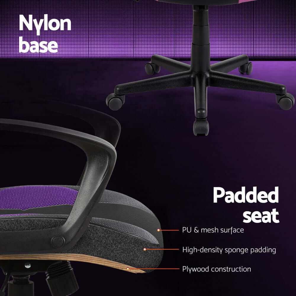 Artiss Gaming Office Computer Chair - Purple
