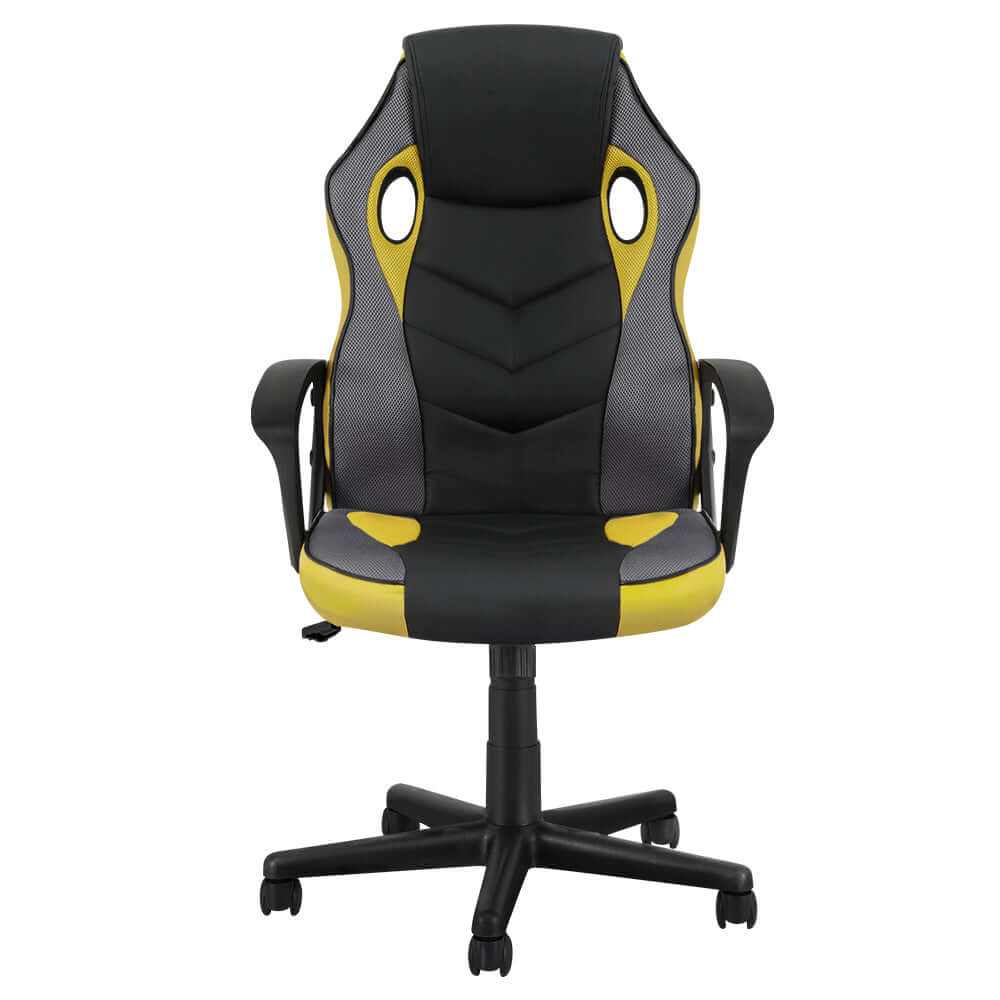 Artiss High Back Gaming Office Chair - Yellow