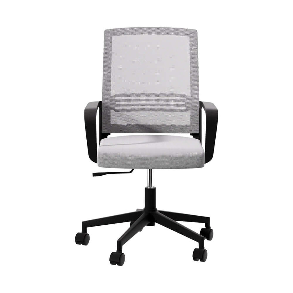 grey mesh office chair