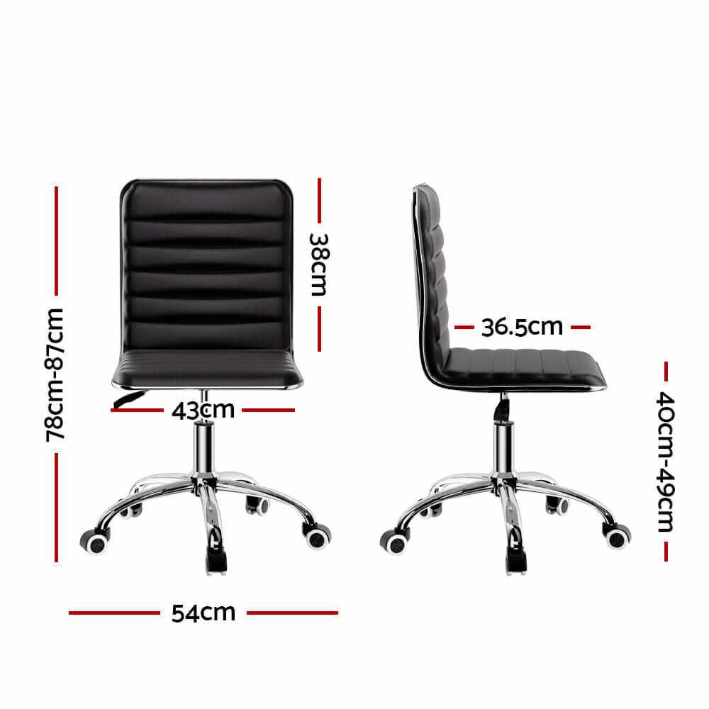 Office Chair Low Back -Upinteriors