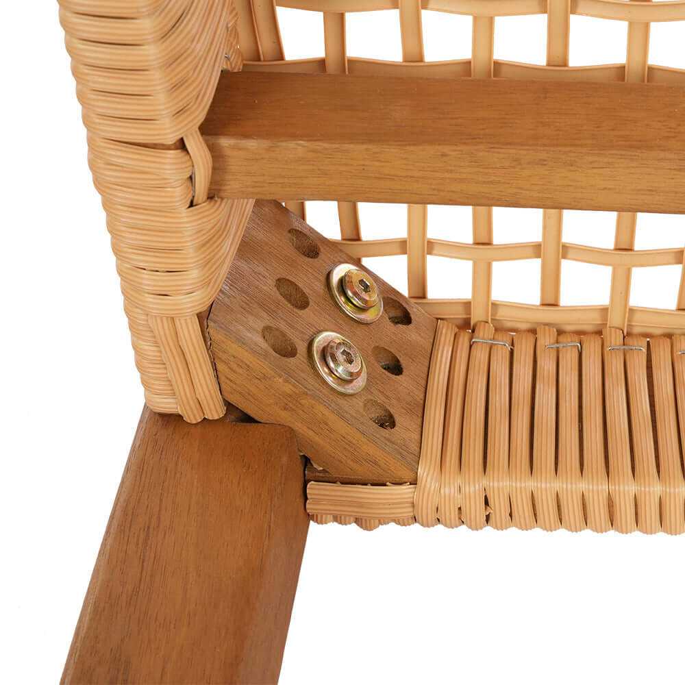 Gardeon Outdoor Dining Bench Seat 2-Seater Patio Furniture