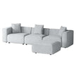 modular 4 seater sofa