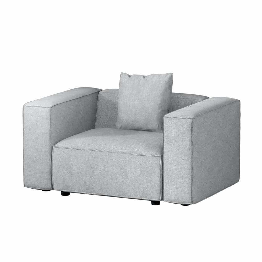 Alvin Modular One Seater Sofa - Grey