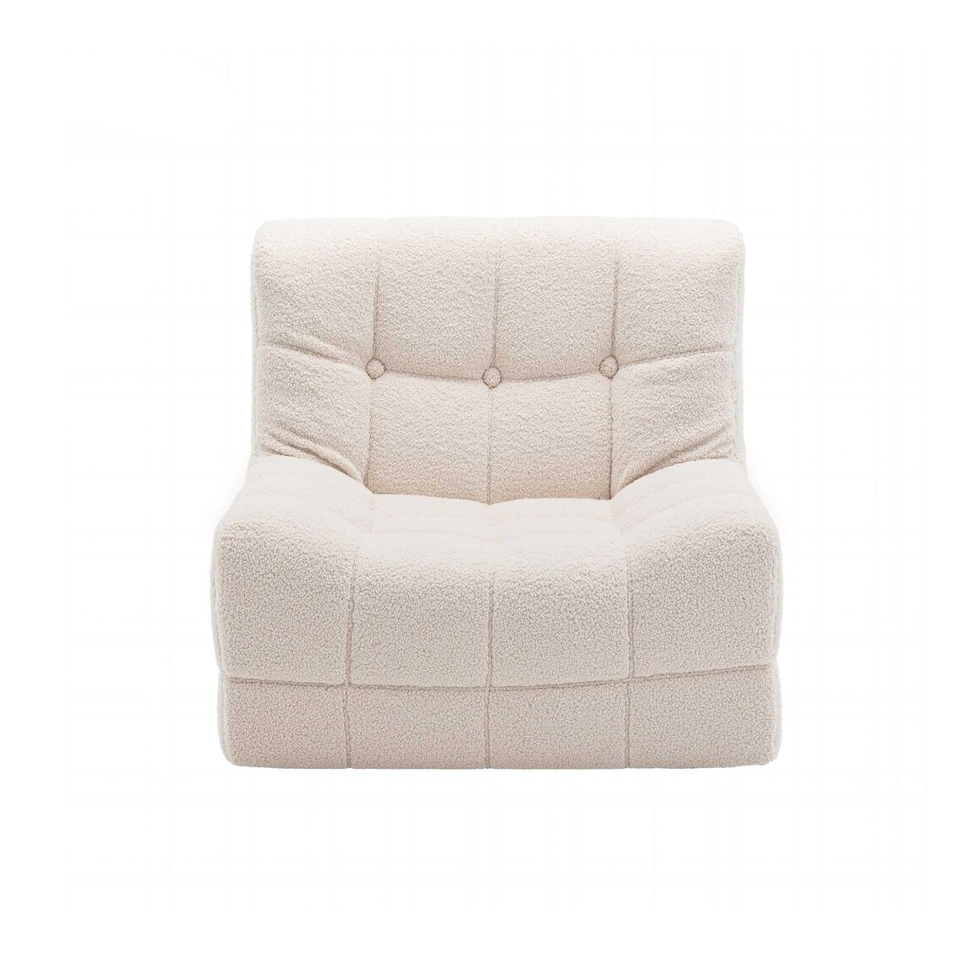 Artiss Set of 3 Sofa Modular Boneless Couches No Assembly White