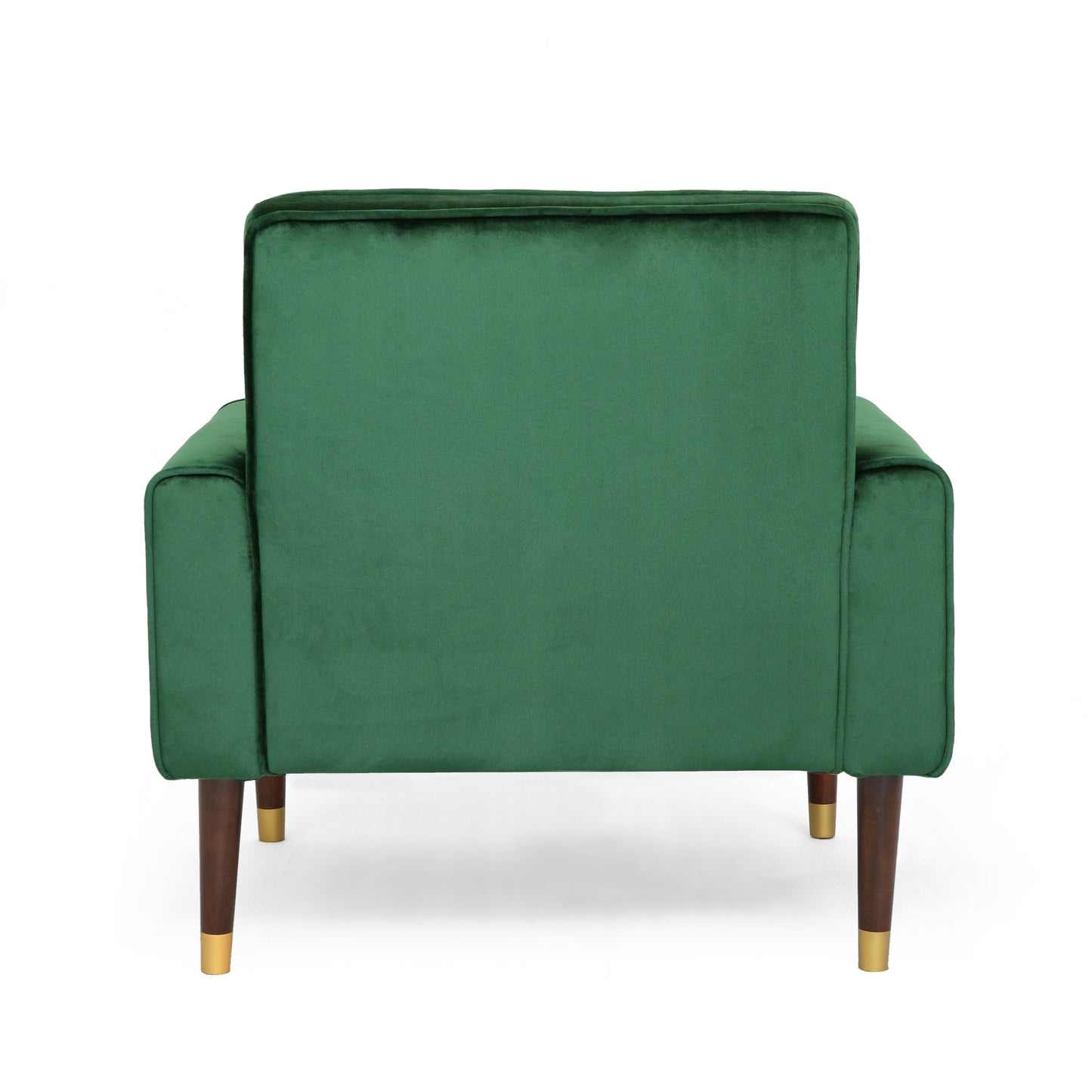 Lewisham Emerald Tufted Velvet Armchair